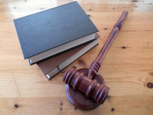 Corporate director duty to follow the law with judge's gavel
